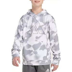 Adidas Boys Size S- D4T Pullover Logo Hoodie MSRP $45